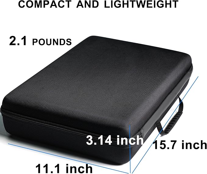 Hardshell watch case, 18 slots watch travel case - Image 4