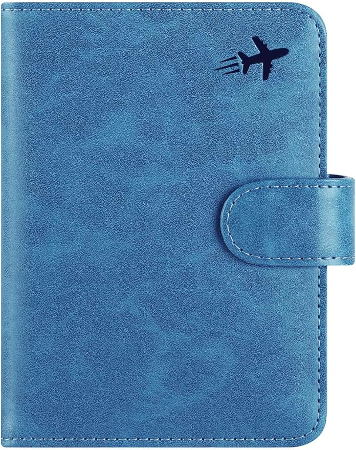 Passport Holder Cover Wallet RFID Blocking Leather Card Case Travel Accessories by PASCACOO