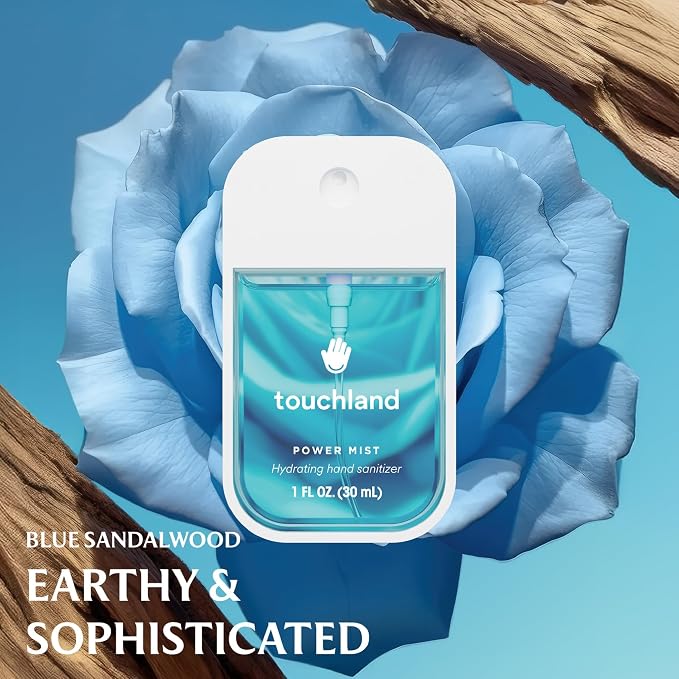 Touchland Hydrating Hand Sanitizer Spray Bundle, DREAM 5 Set, 1 FL. OZ. Travel - Image 4