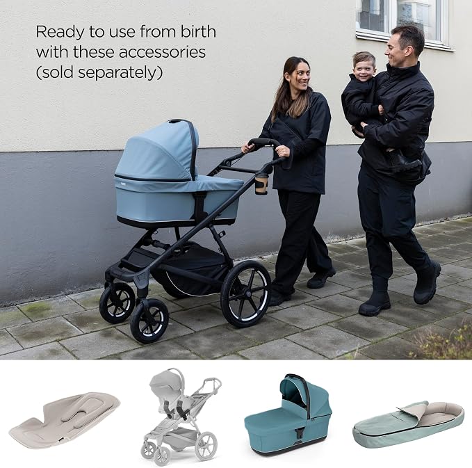 Thule Urban Glide 4-Wheel Single Child All-Terrain Stroller, Full-Suspension - Image 7