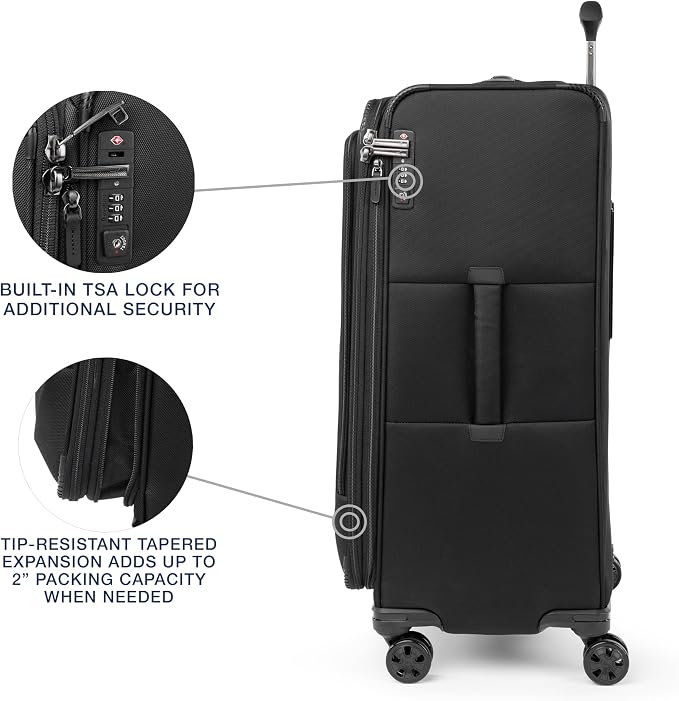 Travelpro Crew Classic Lightweight Softside Expandable Checked Luggage - Image 4