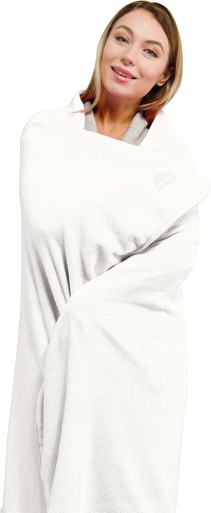 BlueHills Premium Soft Plush Travel Blanket Pillow - Image 4