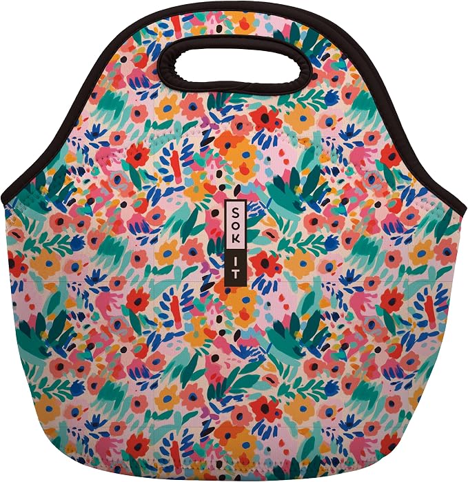 Sok It LunchTote Zippered Bag Insulated Neoprene Caddy by SokIt