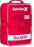 Large First Aid Kit for Car, Travel & Home by SurviveX