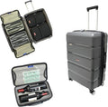 Premium Wine Travel Luggage | Holds 10 Bottles of 750 ML | TSA Lock | by Unknown