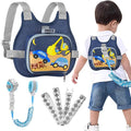 Accmor Toddler Harness Leash + Reflective Anti Lost Wrist Link, Cute Car Kids by Accmor