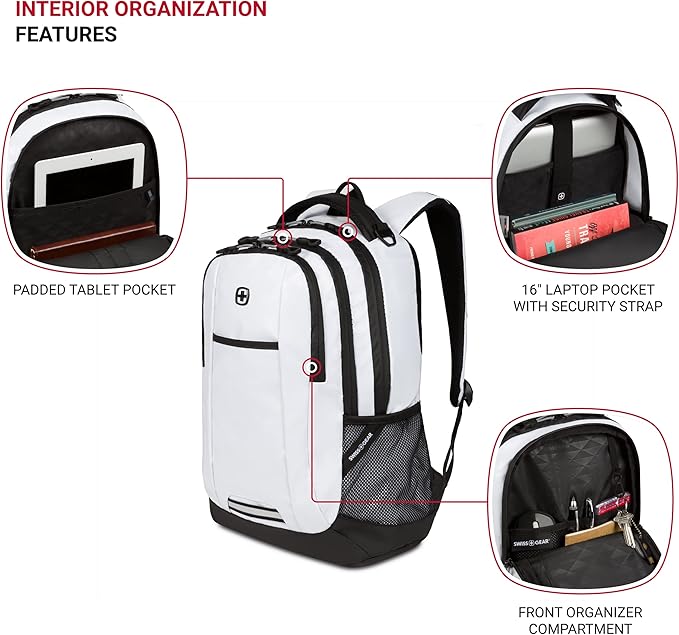 SwissGear Cecil 5505 Laptop Backpack - Image 3