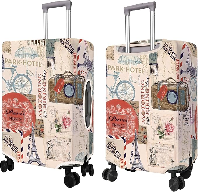 Travel Luggage Cover Suitcase Protector Fits 18-32 Inch Wheel Covers - Image 2