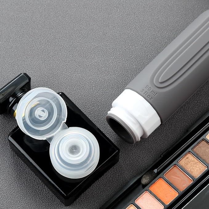 Travel Bottles for Toiletries, Tsa Approved 3oz Travel Size Containers BPA Free - Image 5