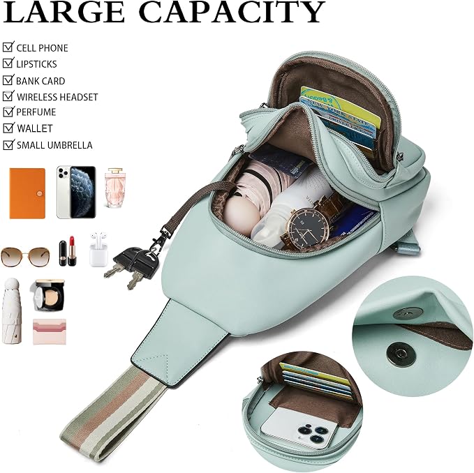 Sling Bag Crossbody Bags for Women Small Cross Body Bag Fanny Packs Chest Sling - Image 4