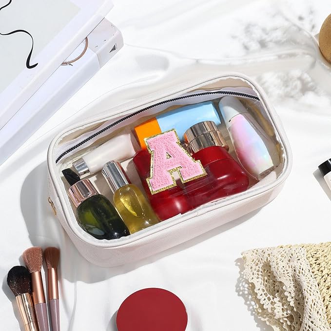 YOOLIFE Initial Makeup Bag Travel Toiletry Bag - Image 7