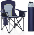 HIGH POINT SPORTS Oversized Camping Folding Chair, Heavy Duty Portable Outdoor by HIGHPOINTSPORTS