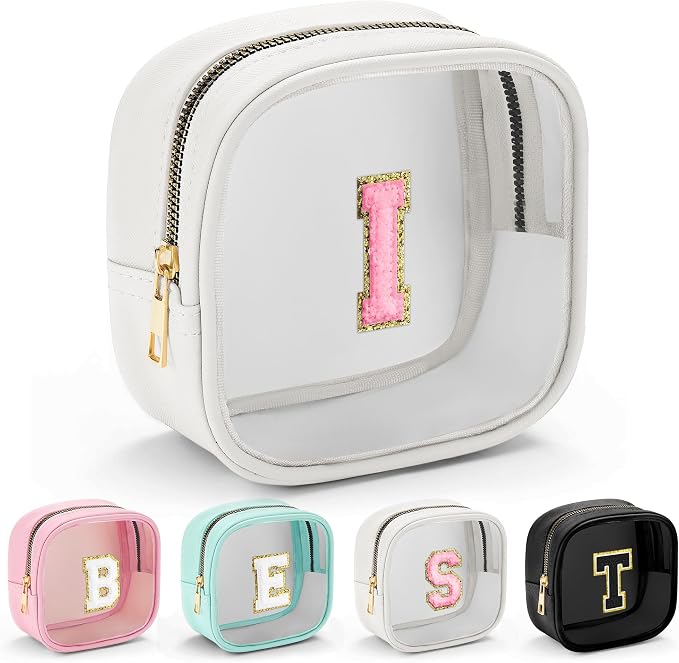 YOOLIFE Initial Make Up Bag Travel Toiletry Bag by YOOLIFE