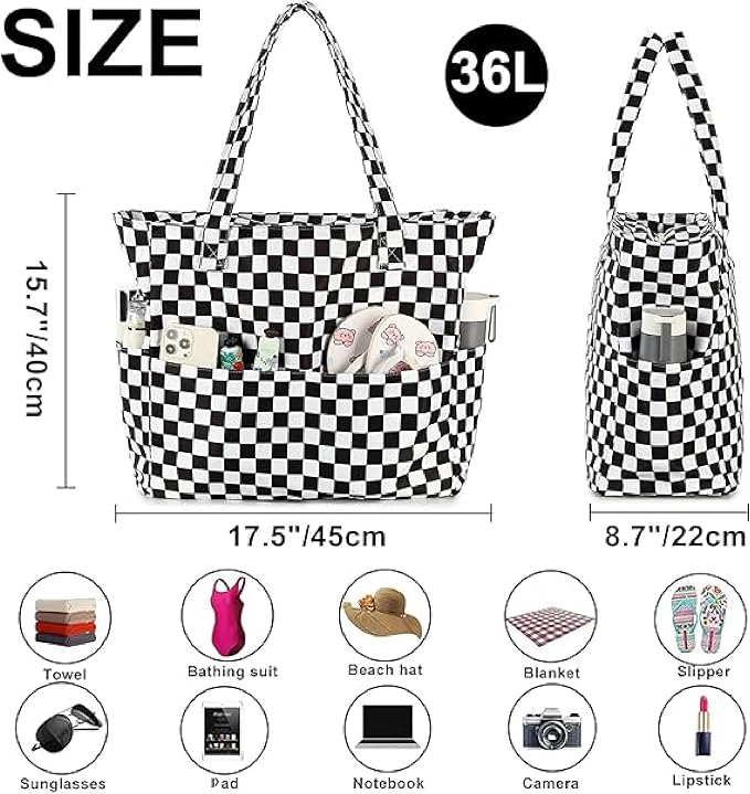 Waterproof Beach Tote Pool Bags - Image 2