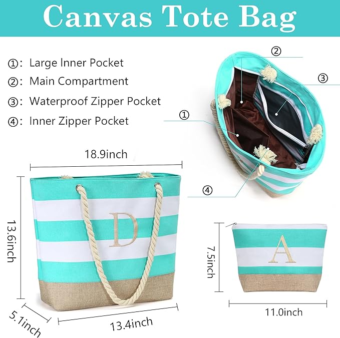 YOOLIFE Beach Bags for Women - Image 4