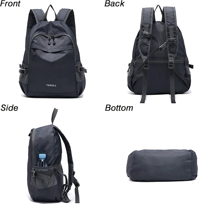 YZAOLL Small Lightweight Packable Hiking Backpack, 20L Hiking Backpack Day Pack - Image 8