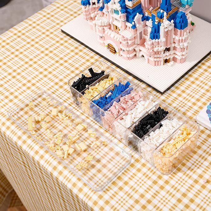 Yesesion Clear Plastic Cable Organizer Box - Image 6