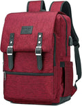 HFSX Vintage Backpack Anti Theft Laptop Backpack Men Women Business Travel by HFSX