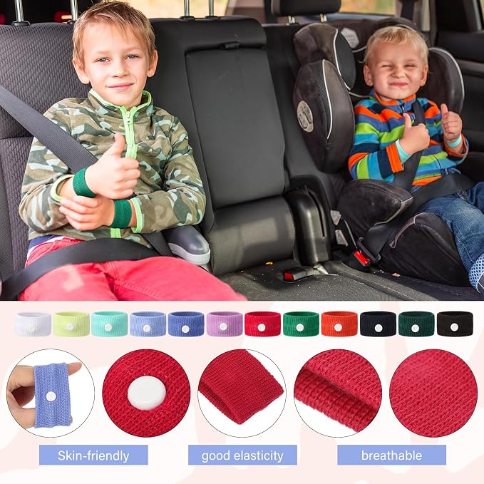 Zhanmai 12 Pairs Motion Sickness Bands - Image 5