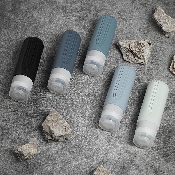 Travel Bottles for Toiletries, 5 Pack TSA Approved Travel Size Containers - Image 6