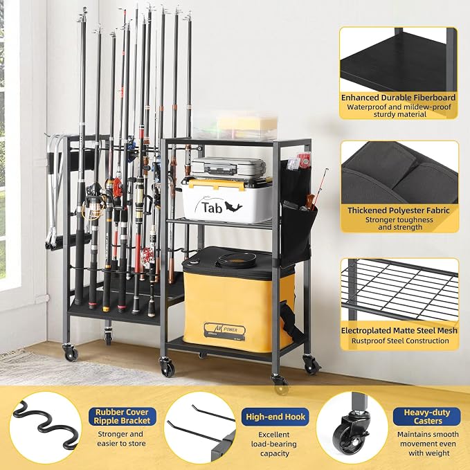Olakee Fishing Rod Holder, Fishing Pole Holders - Image 2