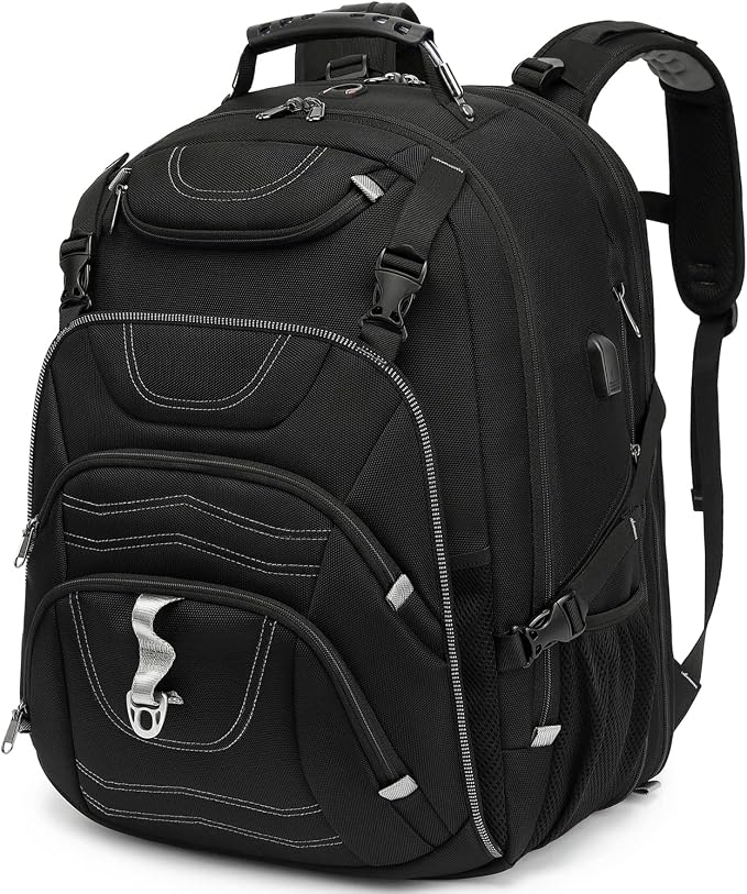 Boniyee Travel Backpack 17.3 Inch, Business Anti-Theft Laptop Bag by Unknown