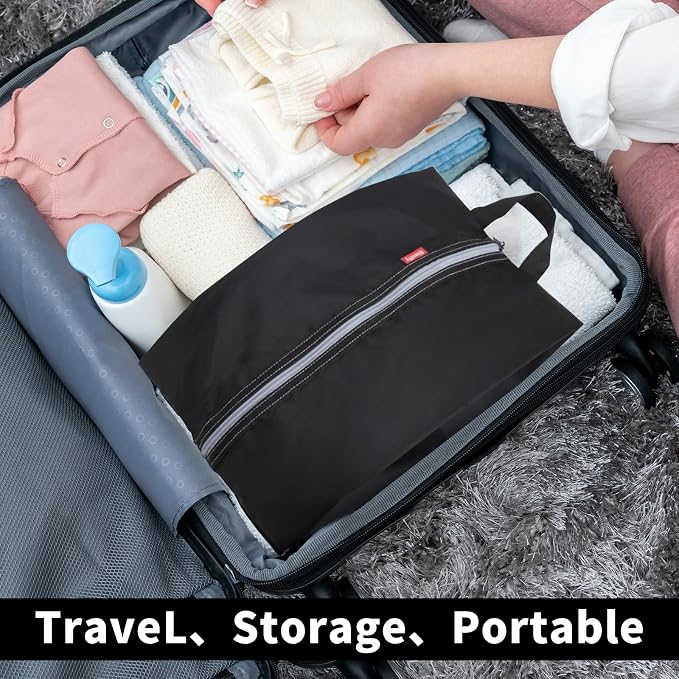 6pcs Portable Shoe Organizer, Travel Pouches - Image 5