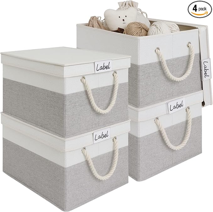 LoforHoney Home Fabric Storage Bins by LoforHoneyHome