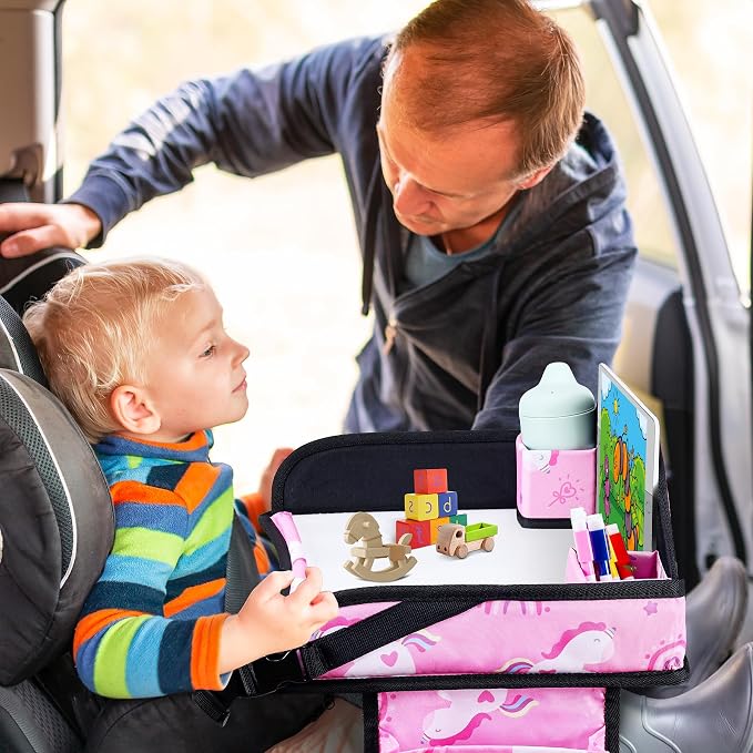 Kids Travel Tray, Car Seat Tray - Image 5