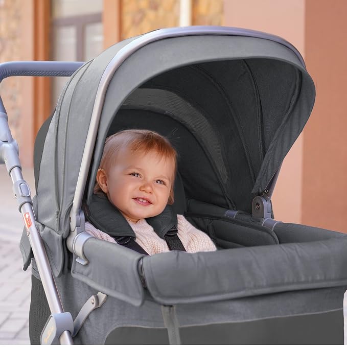 Familidoo Q1 Multi-Use Kids Wagon Stroller – Foldable, Lightweight & All-Terrain - Image 7