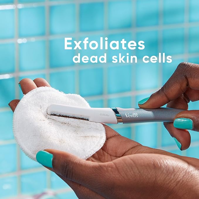 Gillette Venus Facial Razor Refills, Dermaplaning Exfoliating Replacement Blades - Image 5