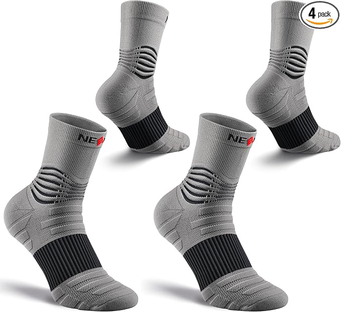 NEENCA Medical Compression Socks—2 Pairs, Ankle Socks by NEENCA