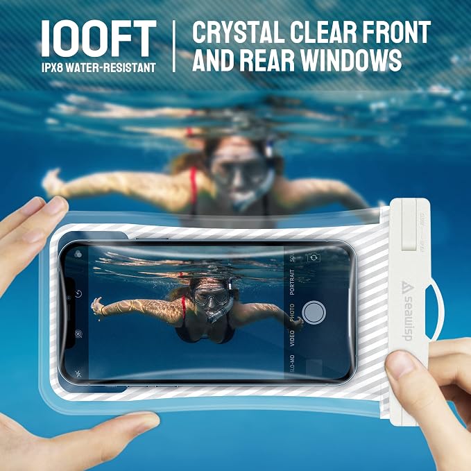 Waterproof Phone Pouch Universal IPX8 Cellphone Case Dry Bag - Image 5