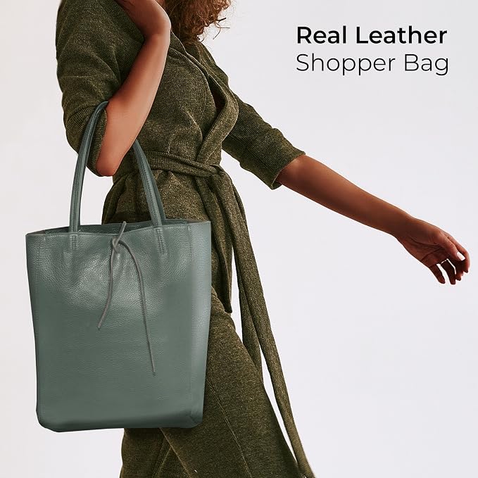 Italian Calf Leather Tote for Women - Image 8