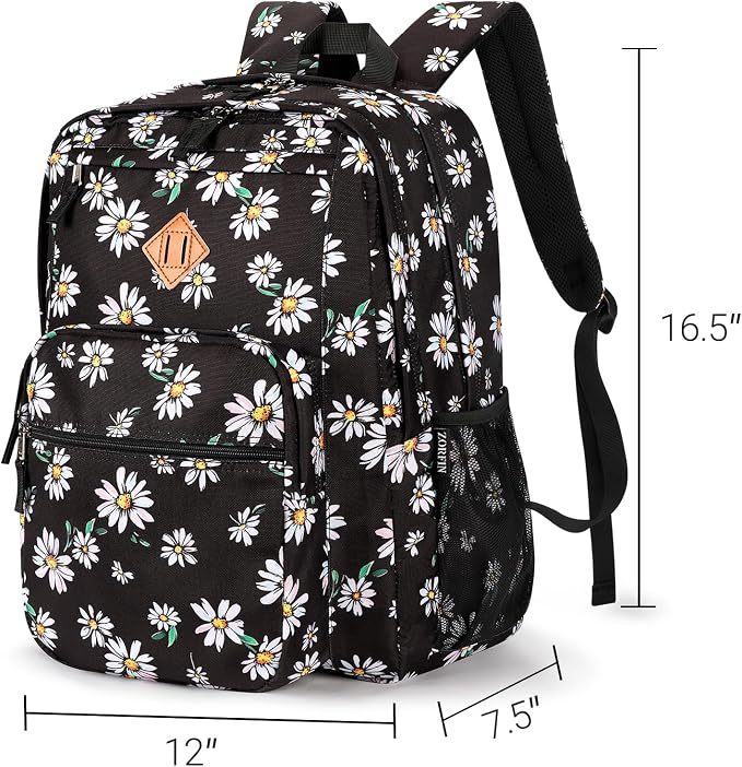 ZORFIN 26L Backpack for College, and Travel: Water Resistant Bookbag - Image 3