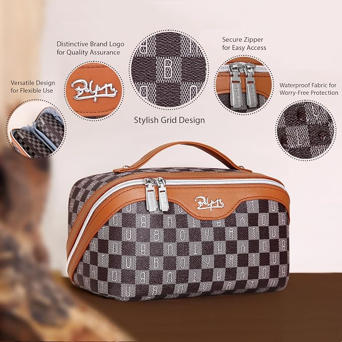 BOYATU Travel Makeup Bag Cosmetic Bags - Image 2
