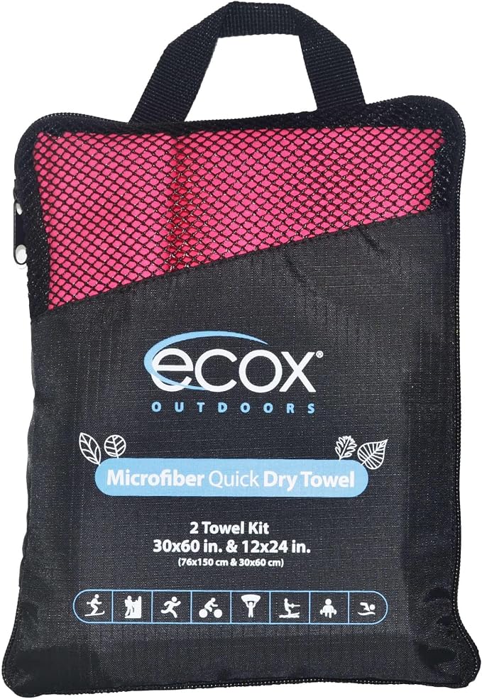 Outdoors Microfiber Towel Fast Drying Soft Feel Fast Action Drying - Image 7