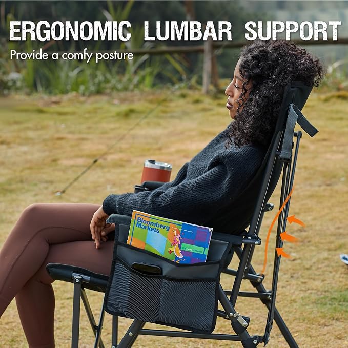 Portal Camping Chair with Lumbar Support - Image 8