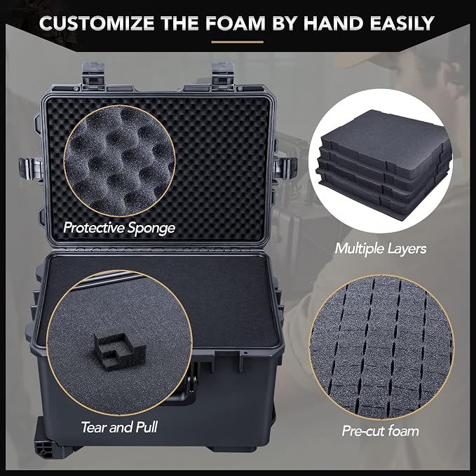 Lykus HC-5230 Large Waterproof Hard Case - Image 2