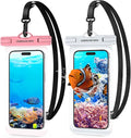 UNBREAKcable Waterproof Phone Pouch-2 Pack IPX8 Waterproof Phone Case by UNBREAKcable