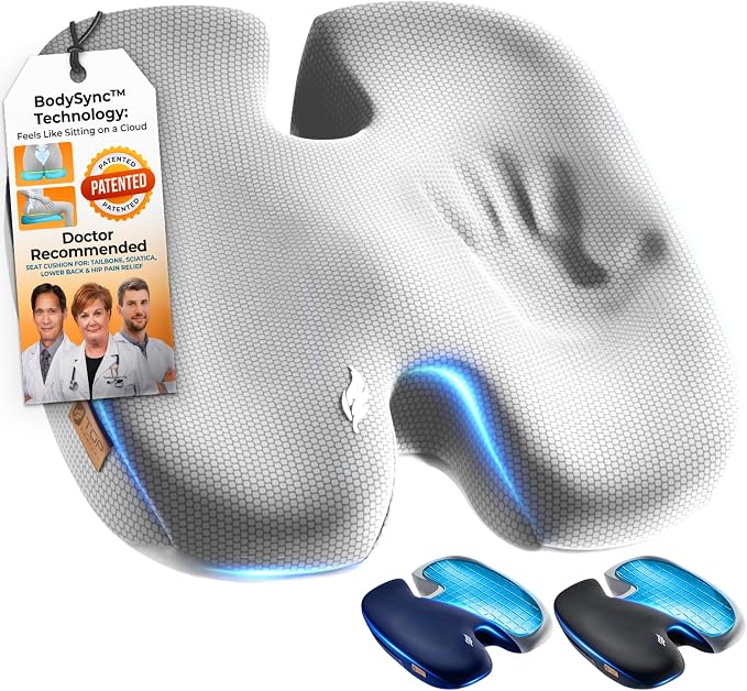 Seat Cushion, BodySync™ Technology by TopComfort