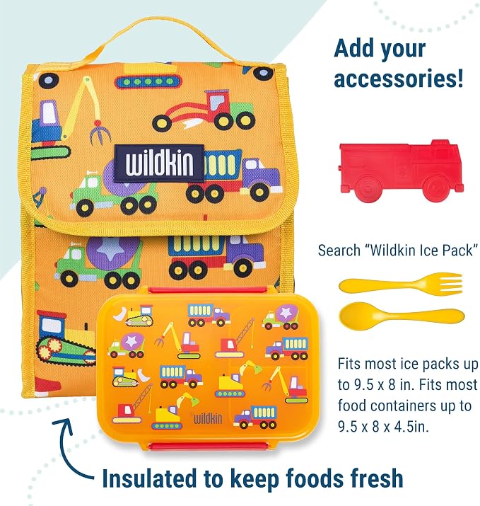 Wildkin Kids Insulated Lunch Bag – Reusable, School & Travel - Image 4