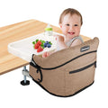 Clip-On High Chair with Removable Dining Tray by Jozzve