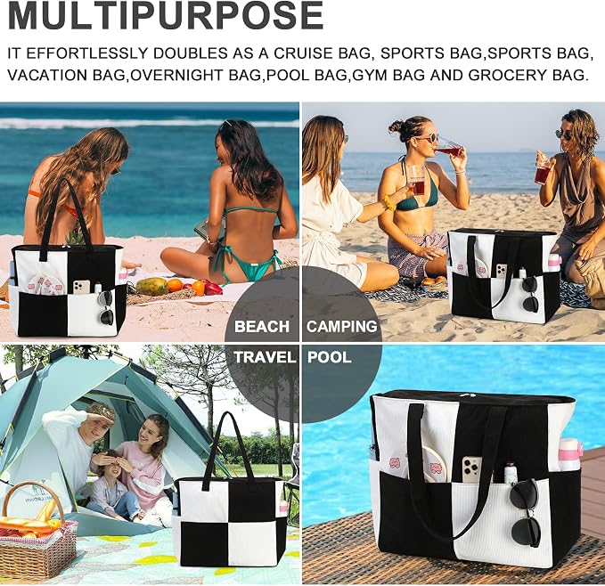 Waterproof Beach Tote Pool Bags - Image 5