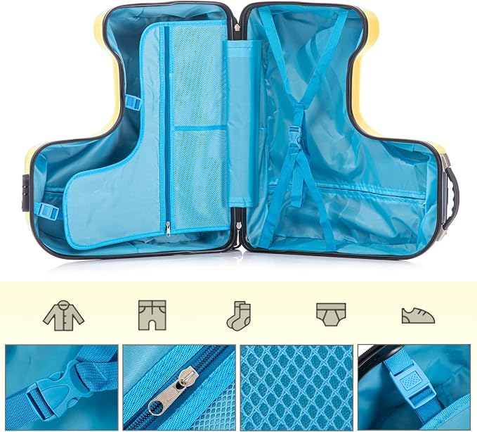 Apelila 22 inch Ride on Suitcase - Image 5
