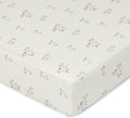 Crane Baby 100% Organic Cotton Gender Neutral Animal Nursery Bedding, Fitted by CraneBaby