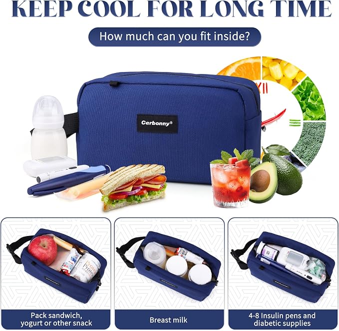 Cerbonny small lunch bag Freezable Lunch Bag - Image 5