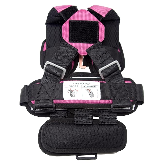 Extra Small Pink, Lightweight, Portable Car Seat, 2+ Years; 26.5–40 lb - Image 3