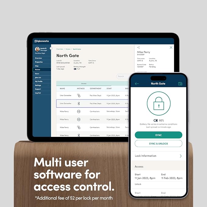 igloohome New Rugged Outdoor Smart Padlock 2E – Manage Access Remotely - Image 7