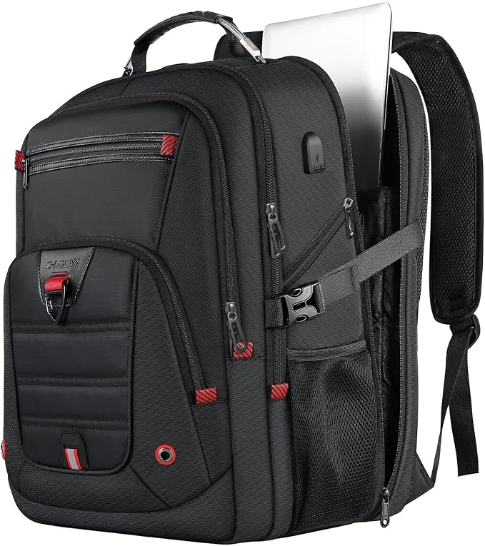 Z-MGKISS Extra Large Travel Backpack, 52L TSA Backpack 17.3 Inch, Anti-Theft 17 by Z-MGKISS